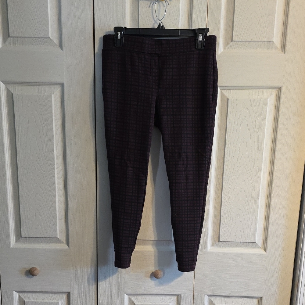 Style & Co. Dark Plaid Leggings